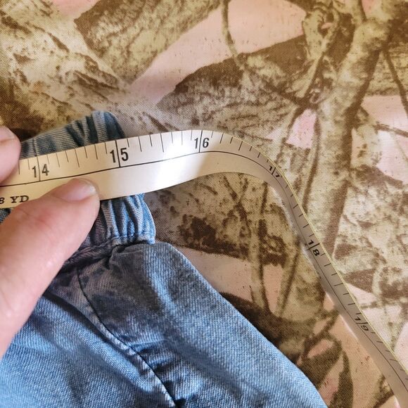 Gap Denim Chambray Flowy Wide Leg Shorts Womens Size S - Picture 5 of 9